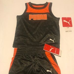 NBA license PUMA basketball outfit: 0-3 months